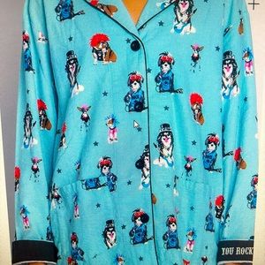 PJ Salvage Flannel PJ set